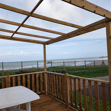 Mobil Home 2 Chambres Vue Direct Sur Mer Le Portel Exterior foto